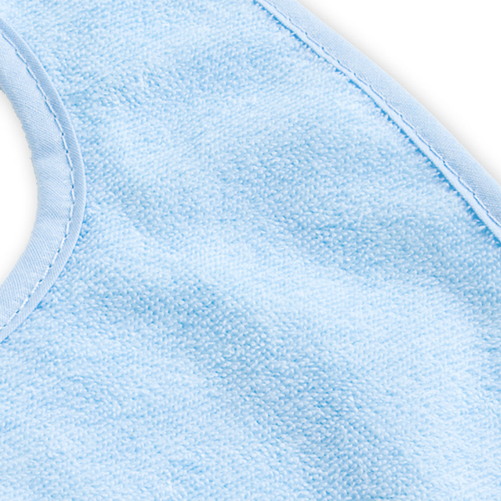 Velcro Bib Pack of 10 - Blue