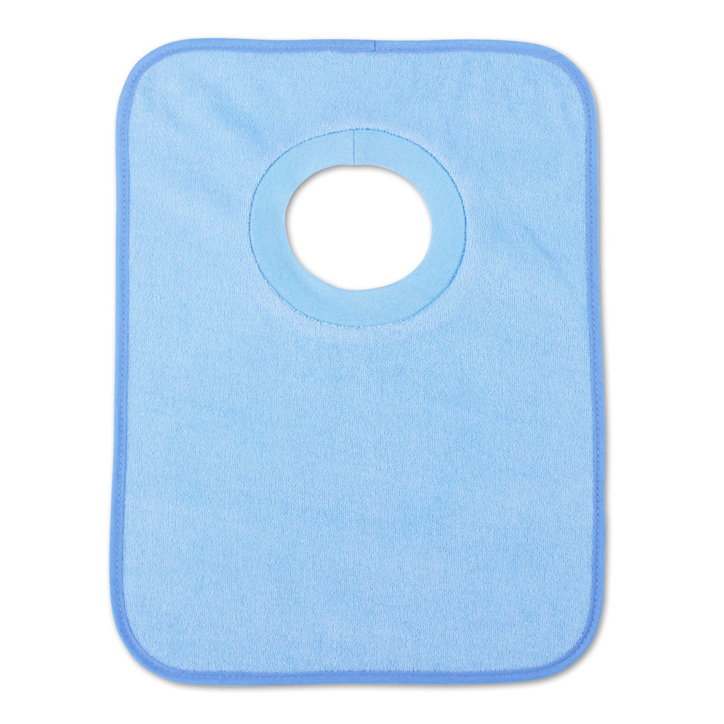 Rib Bib Pack of 10 - Blue