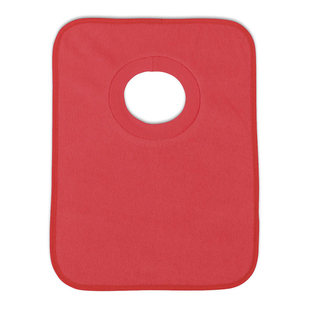 Rib Bib Pack of 10 - Red